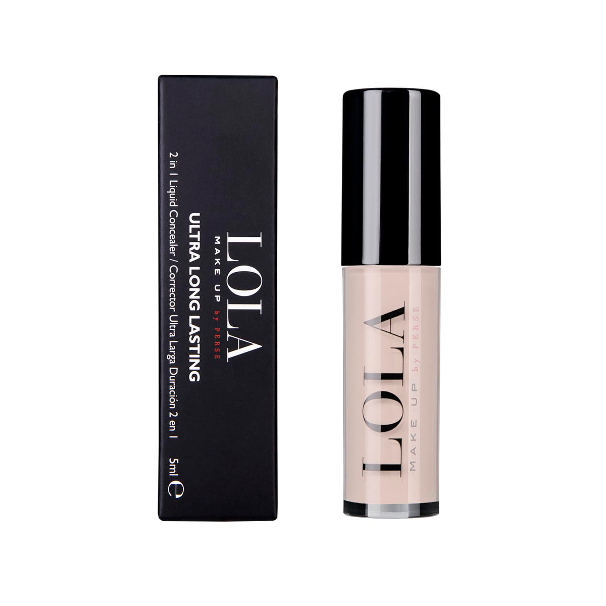 Lola Make Up by Perse LOLA Make Up New Ultra Long Lasting 2 In 1 Liquid Concealer (006 Light To Medium)