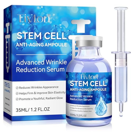 RKPROUC Stem Cell Microneedling Serum for Face, Hyaluronic Acid Stem Cell Serum, Anti & Smooth Wrinkles Micro Needling Kit for Women Anti Aging