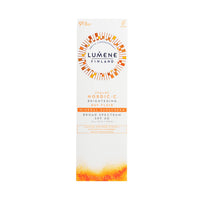 Lumene Nordic C Valo Brightening Day Fluid Mineral 50 ml, Lightweight Moisturizer SPF 30, Infused with Antioxidant Rich Wild Arctic Cloudberry and Vitamin C