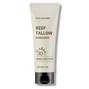 Trendyfave Grass-Fed Tallow Sunscreen Spf 30, Organic Face Sun Cream, Suncream Instant Sun Protection, Spf 30 Tallow Face Moisturiser, Non-Greasy, Reef-Safe Formula For FacE & Body | 57g Travel-Friendly