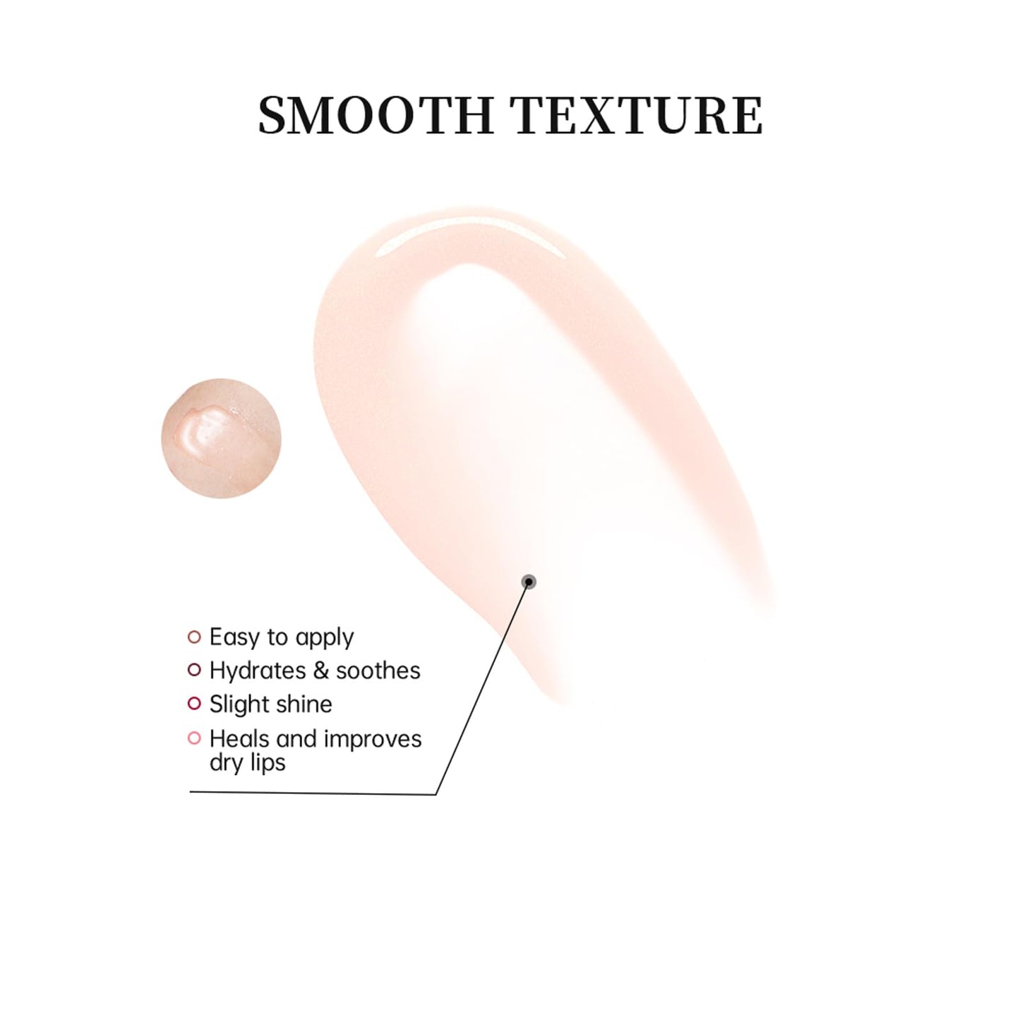 SHEBEEDO Lip Balm, Moisturizing Tinted Lip Balm, Peptide Lip Tint Long-Lasting Moisture To Soothe Dry Chapped Lips, Instant Shine And Hydration Tinted Soothing Lip Care (6#)