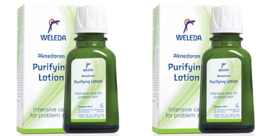 (2 Pack) - Weleda - Aknedoron Purifying Lotion | 50ml | 2 PACK BUNDLE
