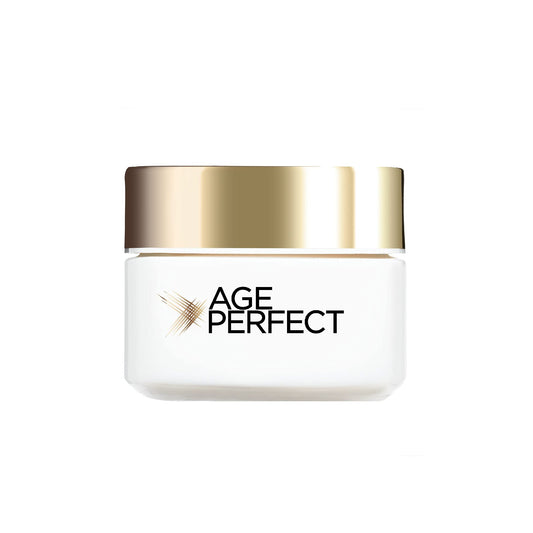L'Oreal Paris Age Perfect Moisturizing and Nourishing Eye Cream for Mature Skin, Re-Hydrating Eye Cream with Soya Peptides 15 ml