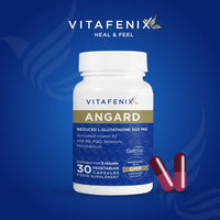 Vitafenix Glutathione 500mg - Extra Strength Glutathione Capsules for Skin Whitening – Setria l Glutathione Supplement for Skin Whitening & Antioxidant Support – 30 Vegan Capsules