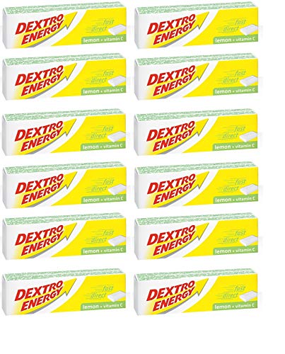 Dextro Energy Lemon 47g (Pack of 12)