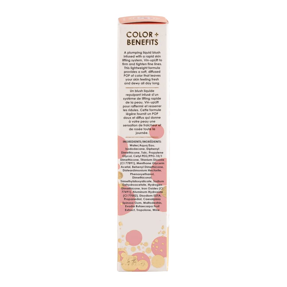 Grande Cosmetics Grandepop Plumping Liquid Blush, Pink Macaron