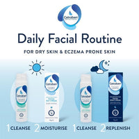 Oilatum Cetraben Nourishing Facial Night Cream, For Dry Sensitive and Eczema Prone Skin, Dermatologically Tested, Daily Moisturising Application, 1 x 75g
