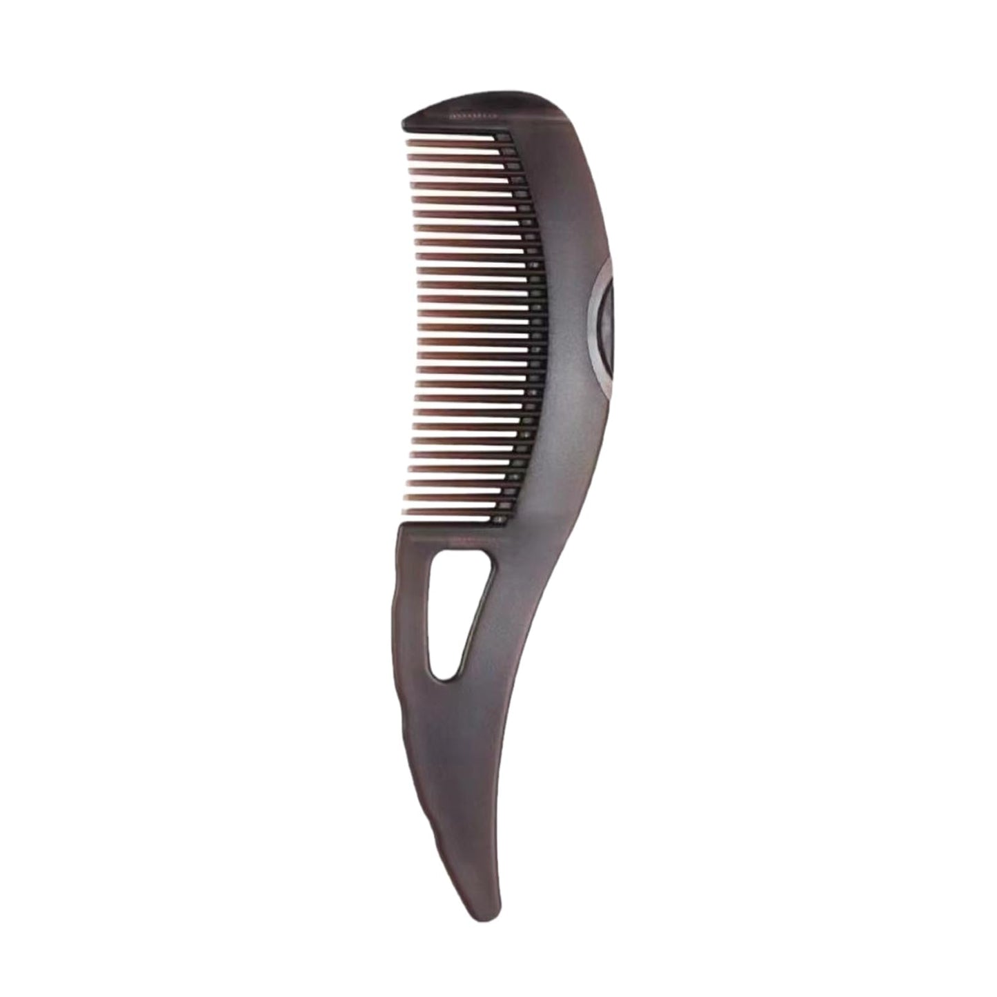 Generic Dandruff Comb, Hollow Tooth, Detoxing, Scalp Psoriasis, Lice, Multifunctional, Brown, ABS, 8.27x2.05 inches, Unisex Adult and Children, All Ages, Unisex