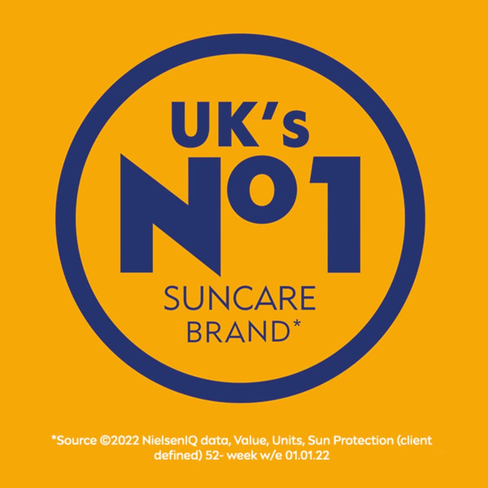 NIVEA SUN Protect & Moisture Sun Lotion SPF 15 (200 ml), Suncream with Vitamin E, Provides 48 Hour Moisture and Immediate UVA & UVB Protection