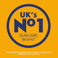NIVEA SUN Kids Swim & Play // Ultra Protect & Play SPF 50+ Lotion (150ml), Water-Resistant Sunscreen, Effective UVB and 5 Star UVA Protection, Sun Cream Enriched with Dexpanthenol, Designs May Vary