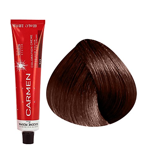 EUGENE PERMA Tube Carmen 60 ml N°5.46 Châtain Clair Cuivré Rouge