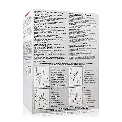 LIERAC BODY-SLIM Resistant Cellulite Program - Cryoactive Concentrate+Massager - Cold Effect - Slimming - Anti-cellulite - Caffeine - Body - 150ml
