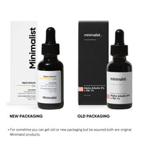 Minimalist 2% Alpha Arbutin Serum for Pigmentation & Dark Spots Removal | Antipigmentation Face Serum For Men & Women with Hyaluronic Acid to Remove Blemishes, Acne Marks & Tanning, Transparent, 30 ml
