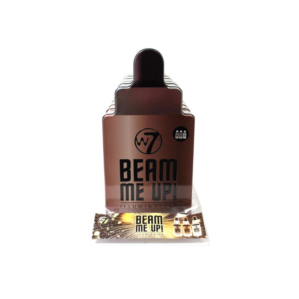 W7 Beam Me Up! Illuminators 3 Highlighting Liquid Make Up Gift Set