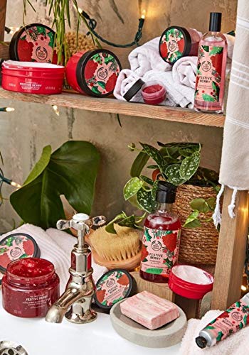 The Body Shop Festive Berry BODY YOGURT 200ml Special Edition 2020 MOISTURISER SWEET, TANGY AND FRUITY SCENT VEGAN