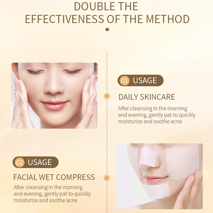 SUNDEER Glycolic Acid Toner, Glycolic Acid 7% Toning Resurfacing Solution, Skincare Hyaluronic Acid Serum, Hydrating Toning Solution, Brighten & Strengthen Your Skin (100ml)