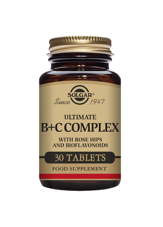 SOLGAR Solgar Ultimate B Plus C Complex Tablets - Pack of 30