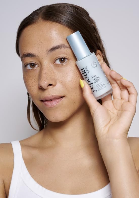 YEPODA - THE NIGHT LIGHT - Oil Free Night Cream with Aloe Vera, Mugwort and Niacinamide. Korean Skin Care (50ml)