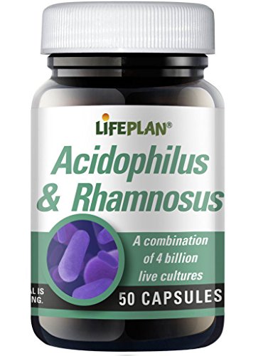 Lifeplan Acidophilus and Rhamnosus Vegicap 50 Capsules