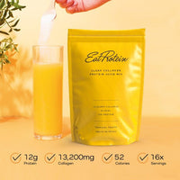 EatProtein - Clear Collagen Protein Juice 1 Month Bundle, 250g x 2 - with Shaker