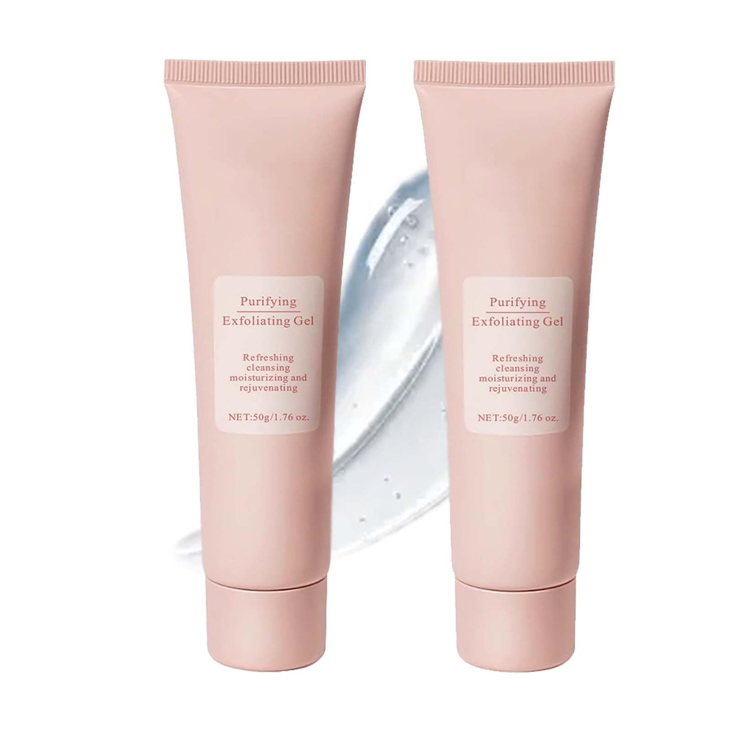 Yongst Gentle Purifying Exfoliating Gel Soothing Face Scrub & Cleanser. Exfoliate Dead Skin, Unclogs Pores, and Reveals a Radiant Glow. Ideal for Sensitive, Dry, or Oily Skin