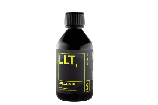 LLT1 liposomal Curcumin C3 Complex (95% curcuminoids) 240ml - lipolife - Advanced Nutrient delivery
