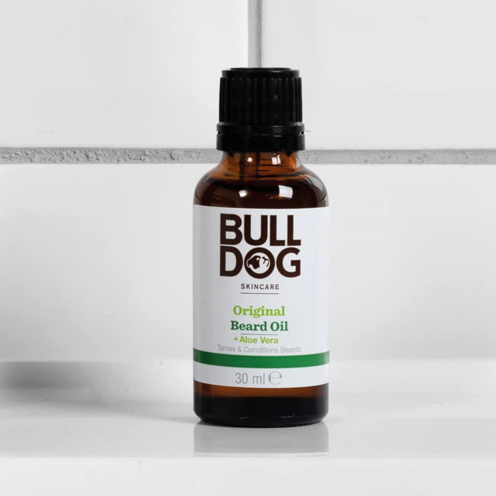 Bulldog Mens Skincare and Grooming Original Beard Oil, 30 ml