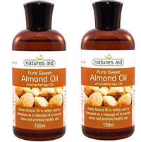 (2 Pack) - Natures Aid - Almond Oil | 150ml | 2 Pack Bundle