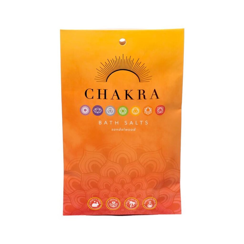 Set of 4 Chakra Bath Salt Sachets