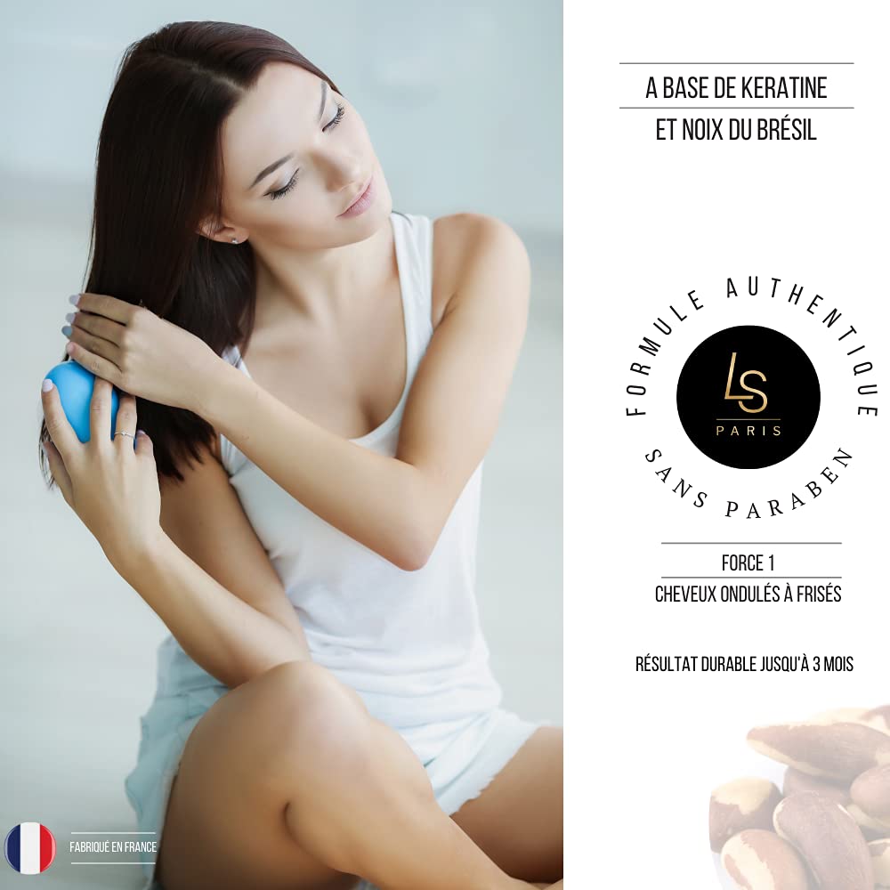 LAURA SIM'S Brazilian Keratin and Brazil Nut Hair Straightening Kit