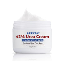 Tongyend Urea Foot Cream 42% for Cracked Heels, Dry Skin and Calluses, Deep Moisturizing Foot Care Lotion, Heel Balm, Softens and Nourishes Feet, Knees and Hands, Maximum Strength Urea Cream for Men Women-150g