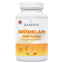 BANDINI Bandini® Bromelain 1000mg High Strength 10.000 (F.I.P) | 180 Capsules from Pineapple Extract | Pure Digestive Natural Enzyme Supplement for Inflammation, Swelling and Digestion | Vegan | No Additives