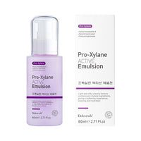 DEleventh Korean Brand Pro-Xylane Active Emulsion 80ml / Anti-Wrinkle, Moisturizing, Anti-Aging, Tighten and Delicate Skin, Improve Darkening, Repair Damaged Cells, and Block UV Rays