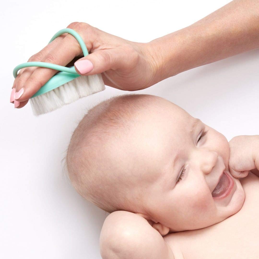FridaBaby Frida Baby Head-Hugging Hairbrush + Styling Comb Set for Babies