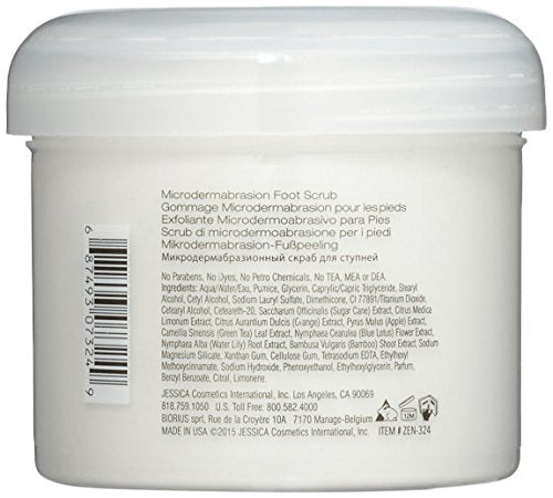 JESSICA Zenspa Revive Microdermabrasion Foot Scrub 127g