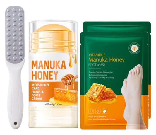 MrCuvaryas Foot Cream, Foot Cream for Cracked Heels and Dry Skin, Cracked Heel Repair Cream, Skin Care Hands & Feet