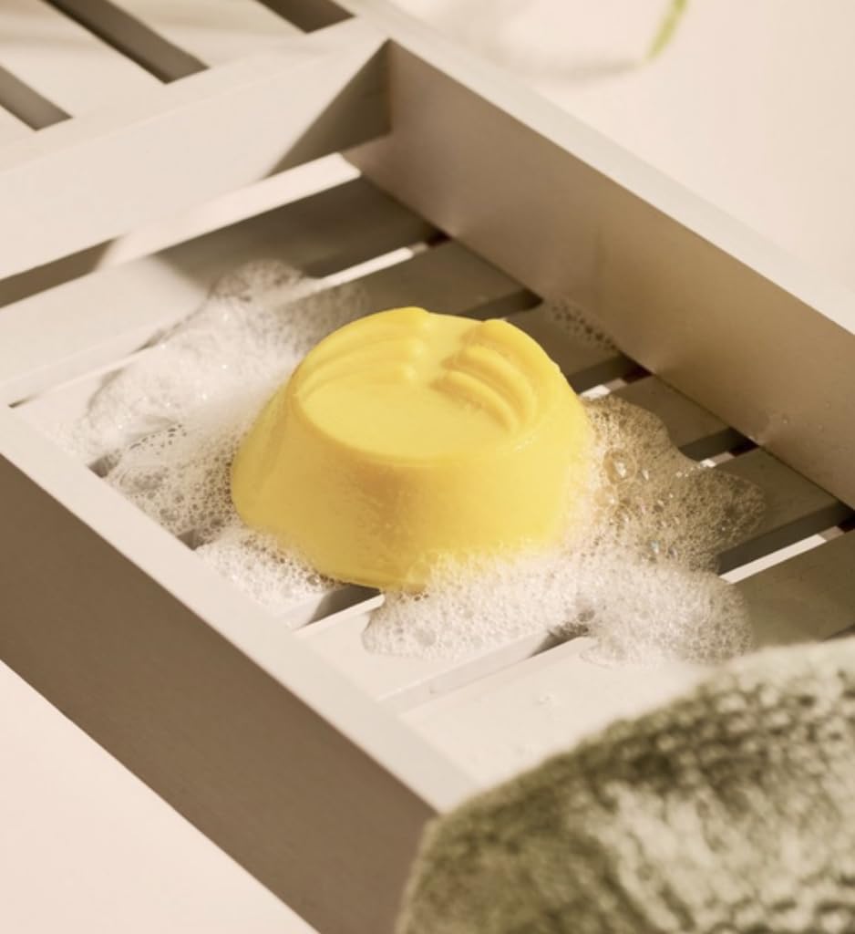 Generic The Body Shop Banana Truly Nourishing Shampoo Bar & Travel Case | Vegan, Cruelty-Free, Solid Shampoo for Frizzy Hair | Lasts up to 50 Washes