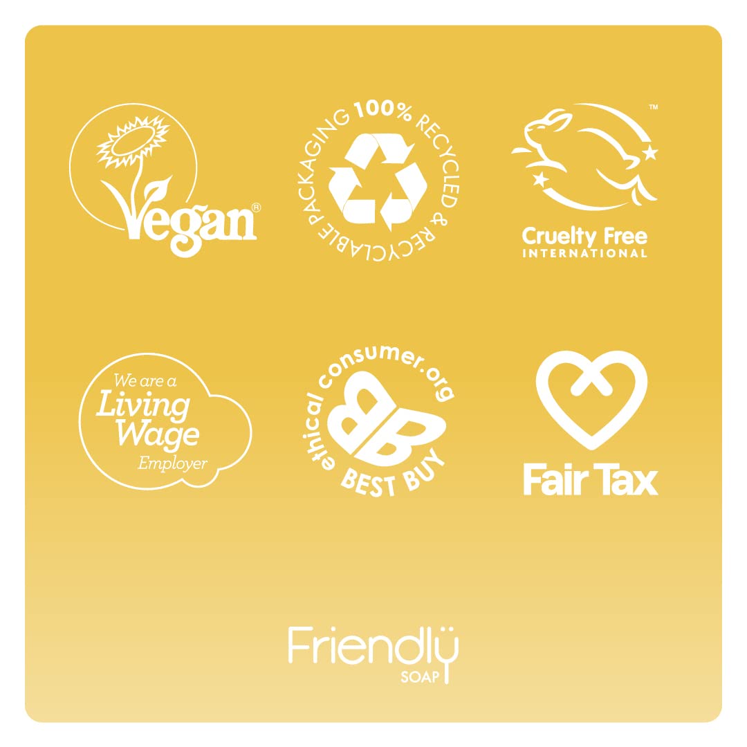 Friendly Soap Handmade Natural Tea Tree & Turmeric Soap - Silky, Therapeutic, Antibacterial 95g