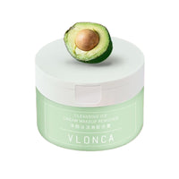 Grospe Cleansing Balm, Makeup Remover Balm, Refreshing Gentle Deep Cleansing Makeup Remover Cleanser Balm Suitable for All Skin Types 100ml (1#Avocado)