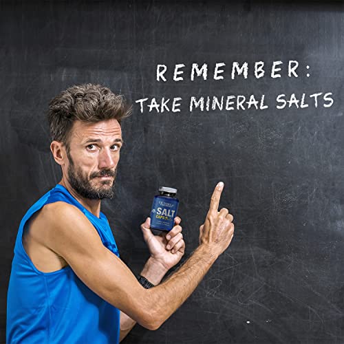 VICTORY ENDURANCE Salt Caps; 90 Capsules with an Extra Supply of Vitamins D and B1 with Sodium, Potassium, Chlorine, Calcium, Iron, Magnesium, Iodine, Copper, Manganese, Selenium