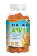 Generic Multivitamin Gummies - Vitamins for Adult and Children - Natural Orange Flavour Soft Chewable Gummy 11 Vitamins &Minerals for Health & Immune Support