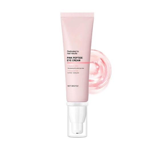 Tongyend Pink Peptide Eye Serum with Niacinamide and Retinol for Uneven Skin Tone, Korean Skin Care