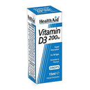 HealthAid Vitamin D3 200iu Drops, Strawberry, 15 Millilitre