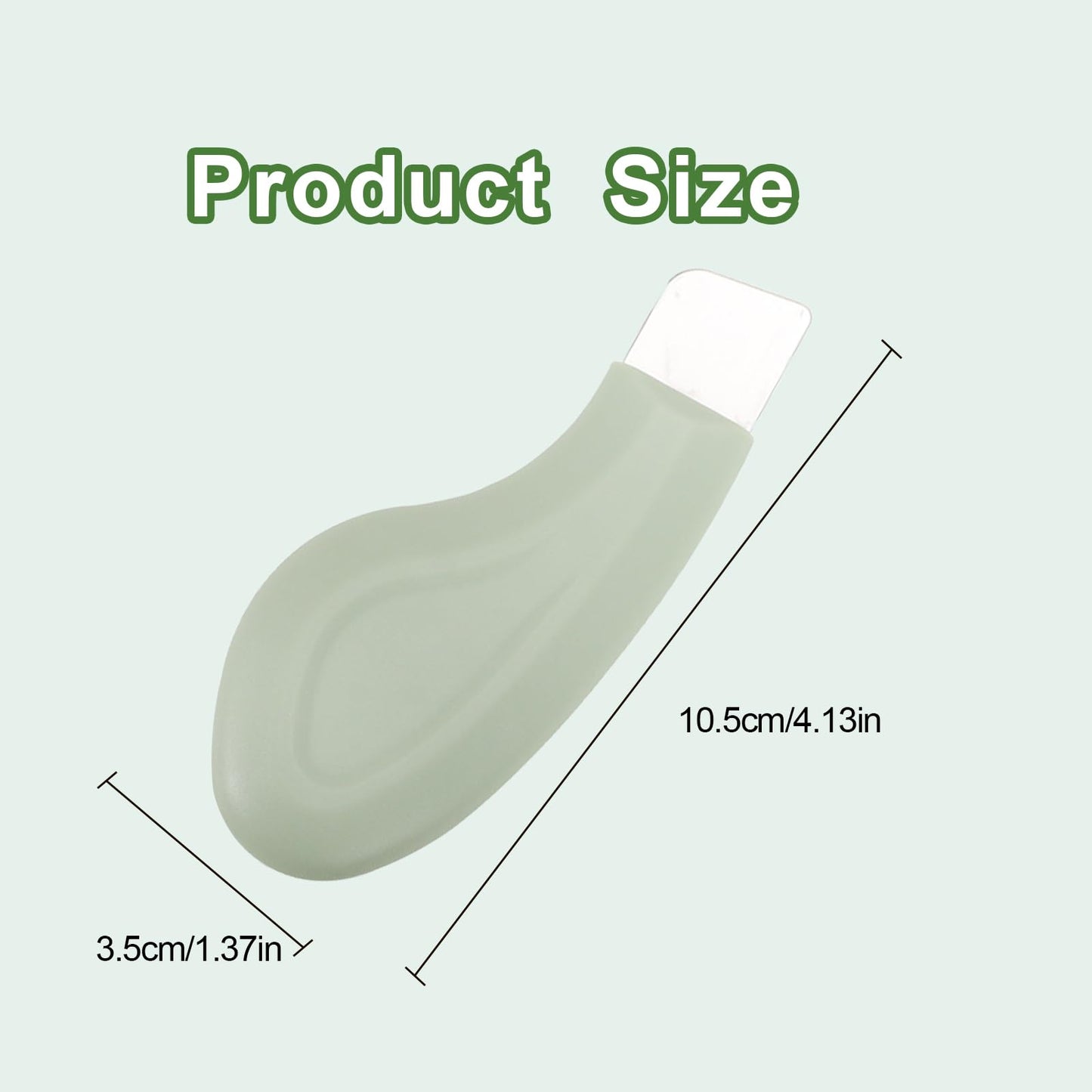 DOOCECIY Nose Pore Blackhead Scraper for Women Men Deep Skin Cleaning