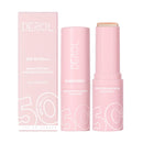 Watermelon Sunscreen Stick SPF 50+, Clear Travel Size Sunscreen SPF50+, Sun Cream SPF50+ with Hydrating Hyaluronic Acid & Niacinamide for a Dewy Glow