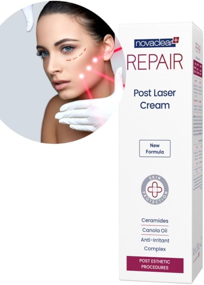 Novaclear Repair Post Laser Cream 40 ML for atfer care post laser and post procedurs