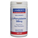 Lamberts L Phenylalanine 500Mg 60
