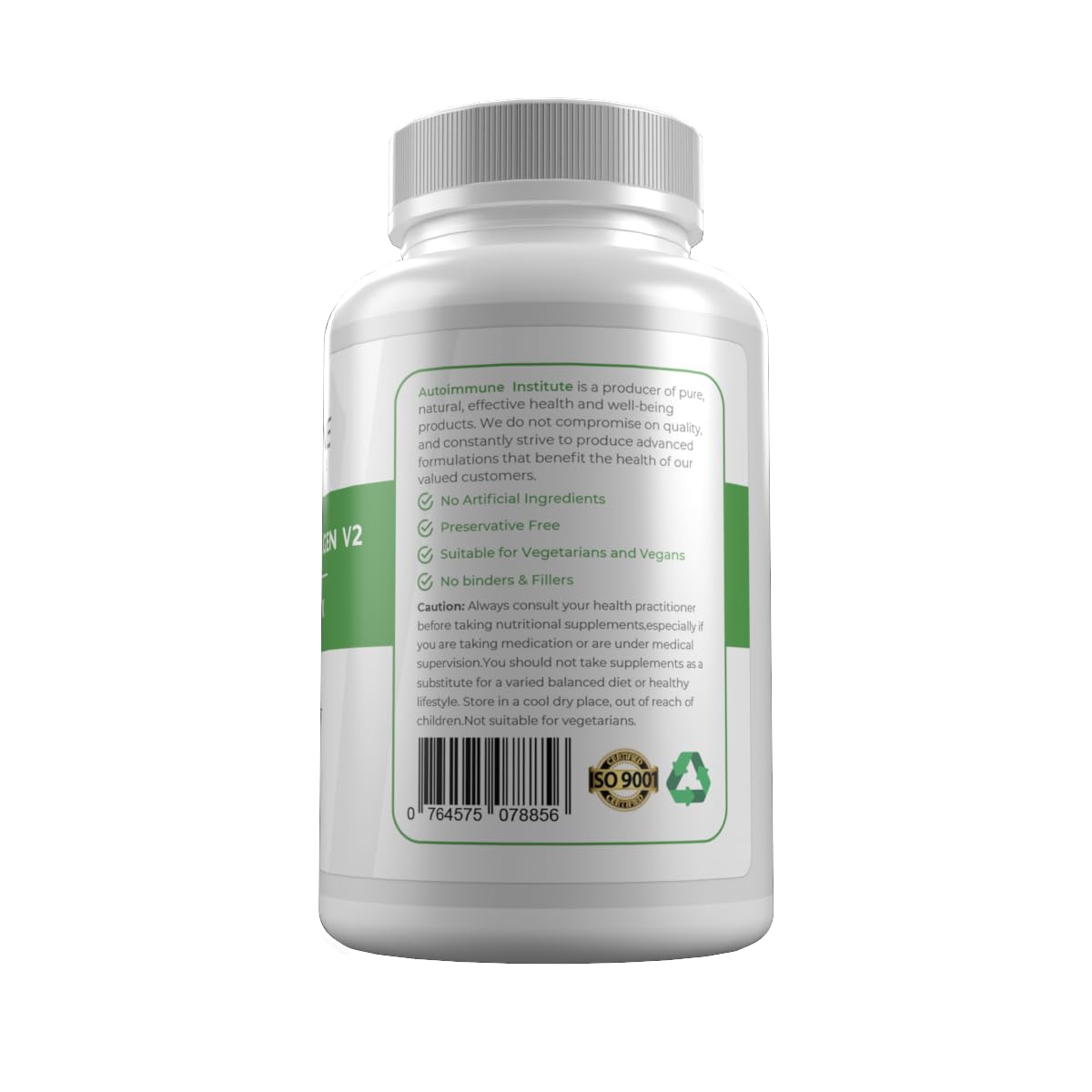 Advanced Collagen V2.Type I, II, III, V and X Hydrolysed Collagen Supplement with Vitamin C, L-glycine and Protease. 60 Easy-To-Swallow Capsules. For Healthier Skin, Joints & Gut.