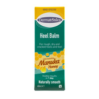 Dermatonics Fast-Acting Manuka Honey Heel Balm | Nourishing Formula for Rough and Cracked Heels | Hydrates and Softens Dry Feet | Suitable for Diabetics | 125 ml