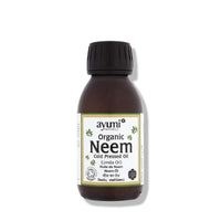 Ayumi, Organic Neem Oil, Promotes Healthy Glowing Skin, with Vitamin E, 1 x 100ml